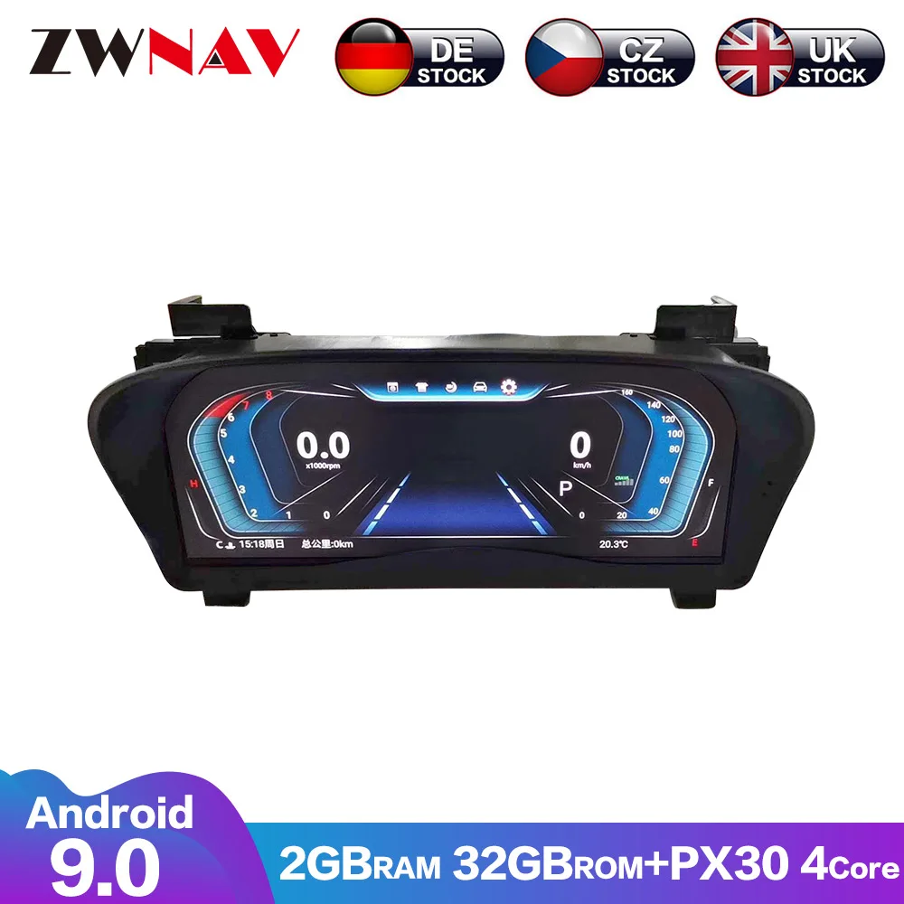 12.3" LCD Android Car Instrument Dashboard Display Head Unit GPS Navigation For Toyota Alphard 30S Vellfire 30 Multimedia
12.3" LCD Android Car Instrument Dashboard Display Head Unit GPS Navigation For Toyota Alphard 30S Vellfire 30 Multimedia