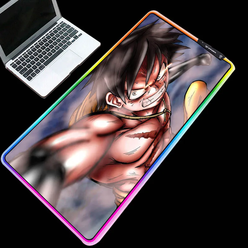 Mairuige Lighting Mouse Pad RGB Luffy Patterned Table Mat One Boy LED High Quality Non-slip Keyboard Pad
Mairuige Lighting Mouse Pad RGB Luffy Patterned Table Mat One Boy LED High Quality Non-slip Keyboard Pad