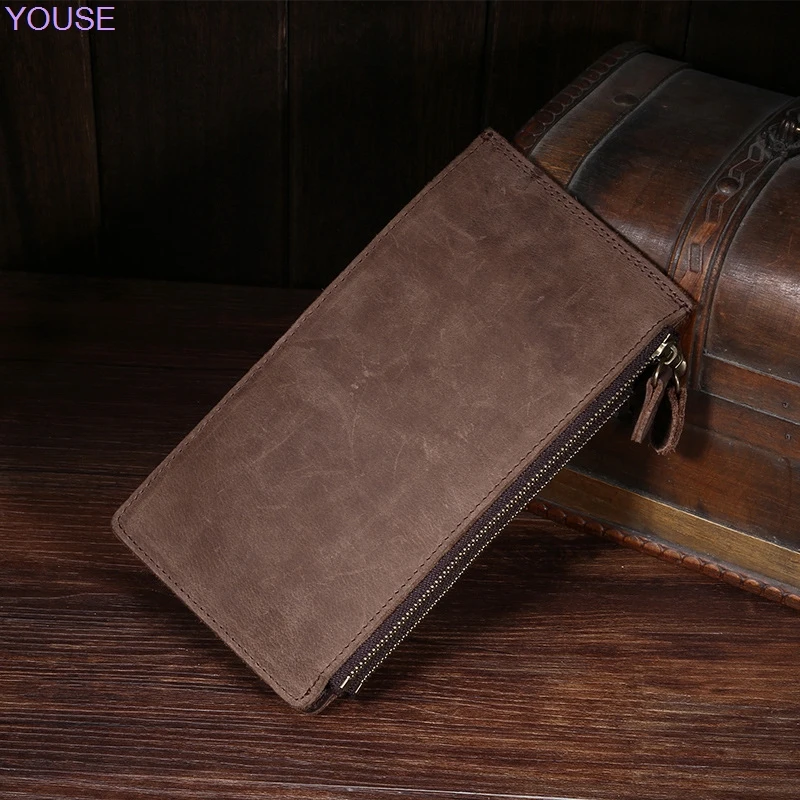 Retro Horse Leather MEN'S Wallet First Layer Cow Leather Wallet Women's Multi-functional Genuine Leather Card Bag
Retro Horse Leather MEN'S Wallet First Layer Cow Leather Wallet Women's Multi-functional Genuine Leather Card Bag