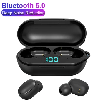 H6 Bluetooth Earphone 5.0 Wireless Sport Waterproof Headsset Sweatproof Stereo Noise Canceling Headphone LED Display for Xiaomi
H6 Bluetooth Earphone 5.0 Wireless Sport Waterproof Headsset Sweatproof Stereo Noise Canceling Headphone LED Display for Xiaomi