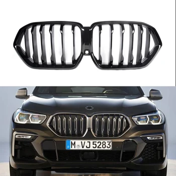New X6 Car Front Bumper Kidney Grille For BMW X6 G06 2020 Gloss Black Racing Grills Car Styling Accessories
New X6 Car Front Bumper Kidney Grille For BMW X6 G06 2020 Gloss Black Racing Grills Car Styling Accessories