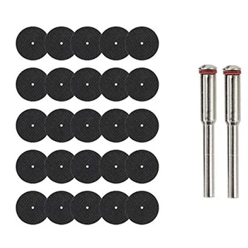 25Pcs 32mm Grinding Wheel with Mandrels for Rotary Tools Resin Cutting Disc Mini Circular Saw Blade Rotary Cut Off Wheel
25Pcs 32mm Grinding Wheel with Mandrels for Rotary Tools Resin Cutting Disc Mini Circular Saw Blade Rotary Cut Off Wheel
