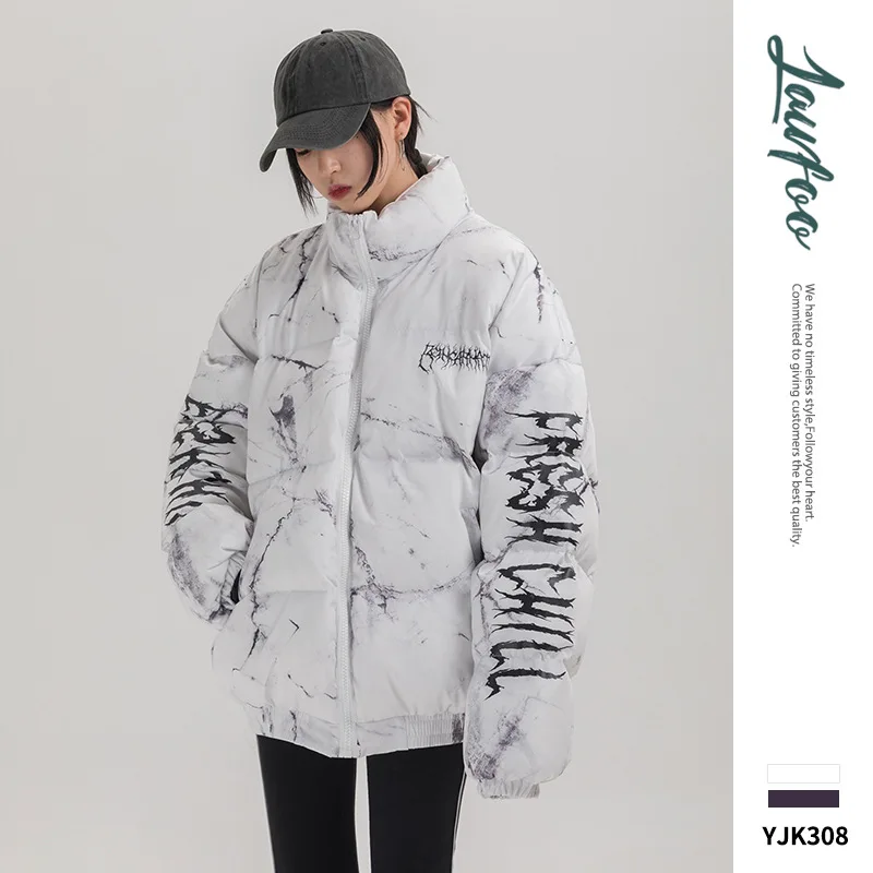 Lawfoo Origional Popular Brand Men'S Wear Floral-Print Hand-Painted Printed Men's Couple Matching Cotton Jacket Windproof Co
Lawfoo Origional Popular Brand Men'S Wear Floral-Print Hand-Painted Printed Men's Couple Matching Cotton Jacket Windproof Co