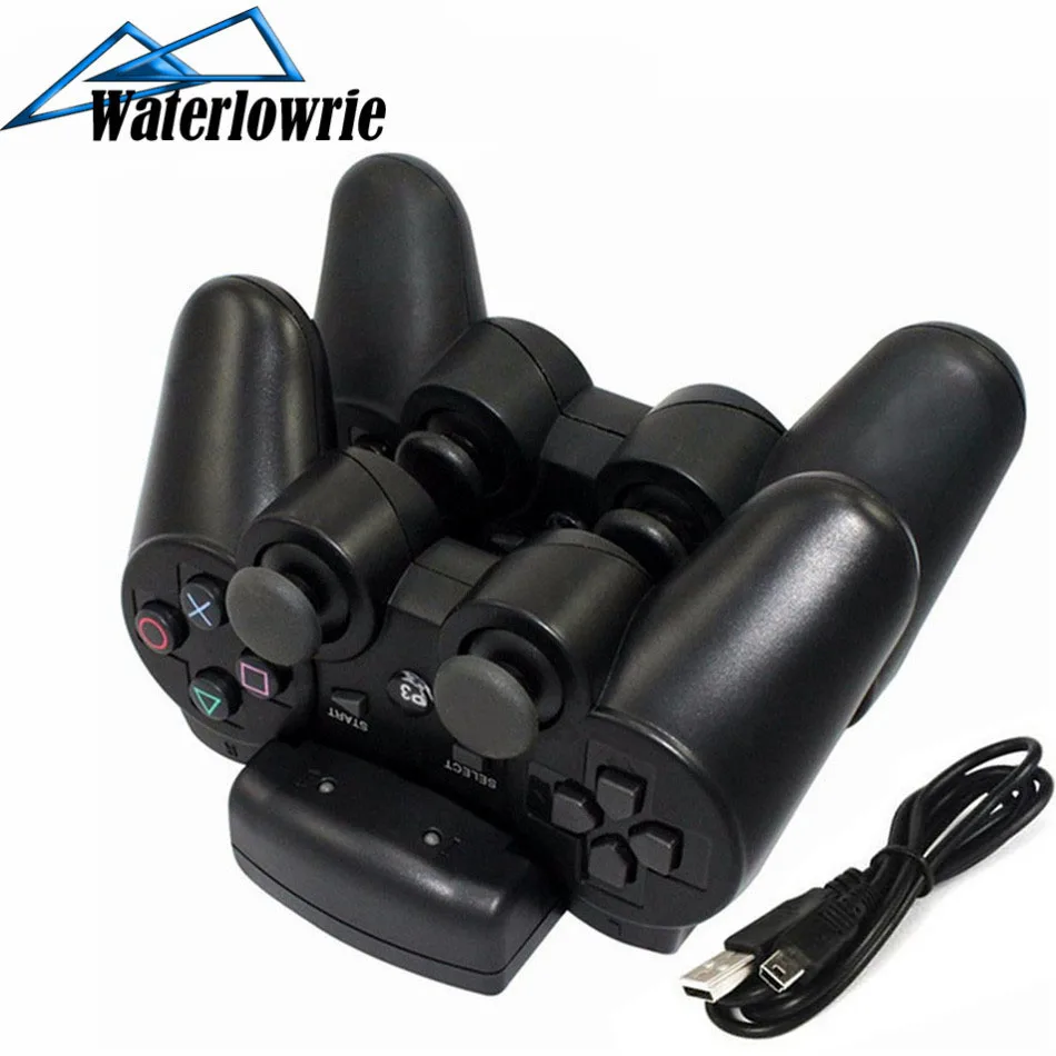 For SONY PS3 Controle Bluetooth Gamepad 2 game Controller + 1 Charger for Dualshock 3 Playstation 3 Controller
For SONY PS3 Controle Bluetooth Gamepad 2 game Controller + 1 Charger for Dualshock 3 Playstation 3 Controller