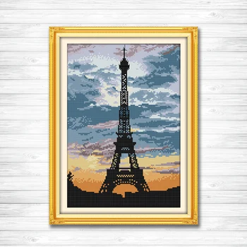 The tower at dusk scenery paintings counted printed on canvas DMC 14CT 11CT chinese Cross Stitch Needlework Sets Embroidery kits
The tower at dusk scenery paintings counted printed on canvas DMC 14CT 11CT chinese Cross Stitch Needlework Sets Embroidery kits