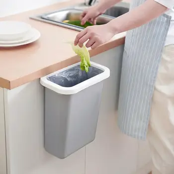 Simple Thick Kitchen Countertop Trash Basket Plastic Desktop Storage Box Trash Can Cabinet Door Hanging Large
Simple Thick Kitchen Countertop Trash Basket Plastic Desktop Storage Box Trash Can Cabinet Door Hanging Large