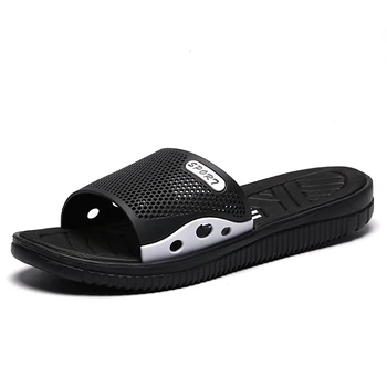 Slippers Couple Summer Indoor Non-slip Bathroom Slippers Outdoor Fashion Cushioning Striped Casual Men Women Beach Shoes T042
Slippers Couple Summer Indoor Non-slip Bathroom Slippers Outdoor Fashion Cushioning Striped Casual Men Women Beach Shoes T042