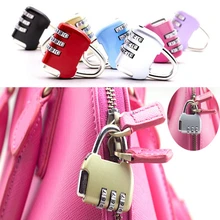 Mini Zinc Alloy Padlock Travel anti-theft Backpack Padlock Small Resettable 3-digit Combination School Bag Password Lock
Mini Zinc Alloy Padlock Travel anti-theft Backpack Padlock Small Resettable 3-digit Combination School Bag Password Lock