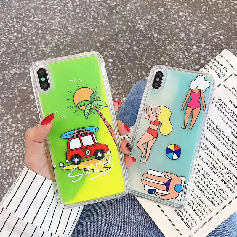 Luminous Neon Sand Solid Car Case for iPhone XR XS max X 6 7 8plus Glow In The Dark Liquid Glitter Quicksand Phone Case cover
Luminous Neon Sand Solid Car Case for iPhone XR XS max X 6 7 8plus Glow In The Dark Liquid Glitter Quicksand Phone Case cover
