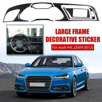 Dashboard Instrument Panel Frame Trim Classic Colors Simple Enduring Carbon Fiber Cover for Audi A4 2009 2010 A5 09-16
Dashboard Instrument Panel Frame Trim Classic Colors Simple Enduring Carbon Fiber Cover for Audi A4 2009 2010 A5 09-16