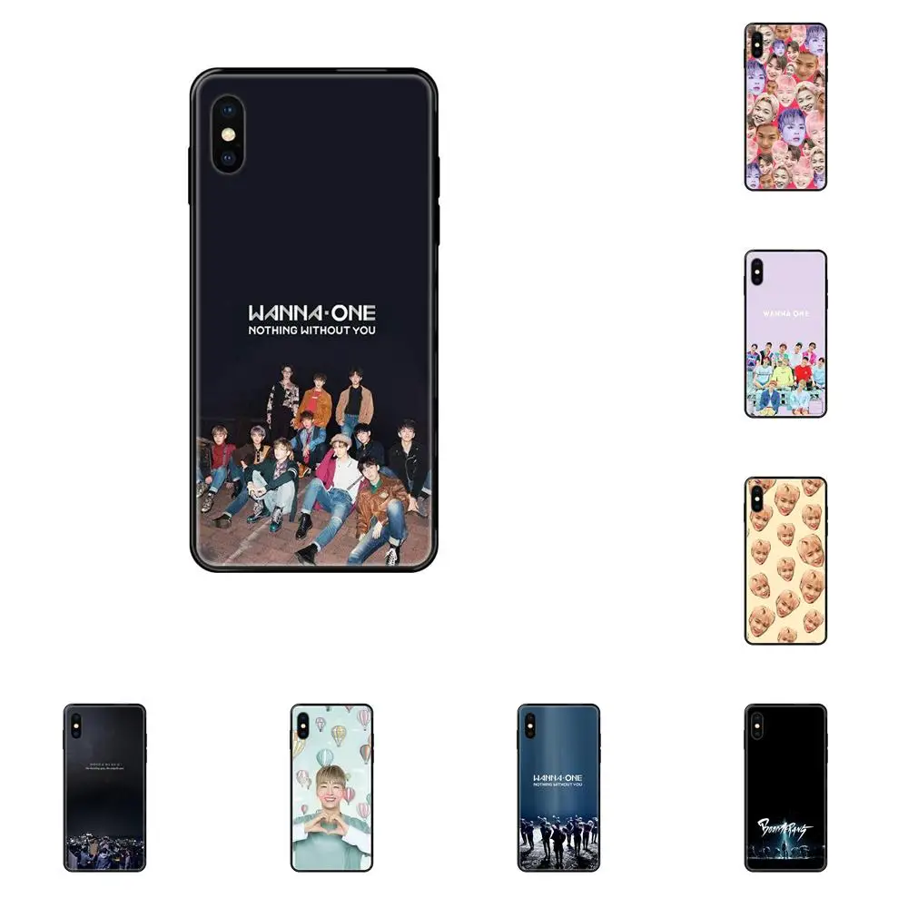 Фото Wanna One K Pop Bands для Huawei P8 P9 P10 P20 P30 P40 Lite Plus Pro 2017 P Smart 2019 мягкий чехол мобильного