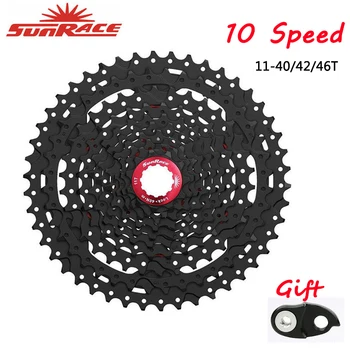 SunRace 10 Speed CSMS3 11-40T 11-42T 11-46T Bicycle Freewheel Wide Ratio bike Mountain Bicycle Cassette Tool MTB Flywheel
SunRace 10 Speed CSMS3 11-40T 11-42T 11-46T Bicycle Freewheel Wide Ratio bike Mountain Bicycle Cassette Tool MTB Flywheel