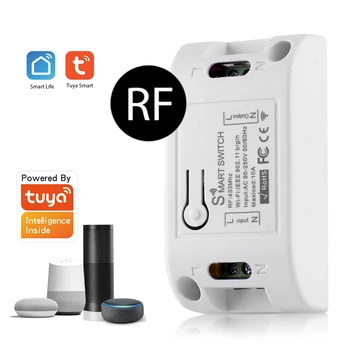 Lightweight DIY RF + WiFi Smart 433MHz Wireless Remote Switch Receiver + App Voice Control for Google Assistant Alexa
Lightweight DIY RF + WiFi Smart 433MHz Wireless Remote Switch Receiver + App Voice Control for Google Assistant Alexa