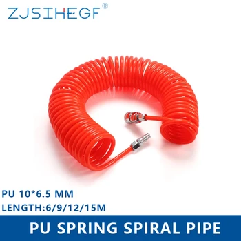 3M/6M/9M/12M/15M Pneumatic PU OD10*ID6.5mm Air Compressor Telescopic Spiral Hose Spring Tube Dropship Flexible Tool Pipe
3M/6M/9M/12M/15M Pneumatic PU OD10*ID6.5mm Air Compressor Telescopic Spiral Hose Spring Tube Dropship Flexible Tool Pipe