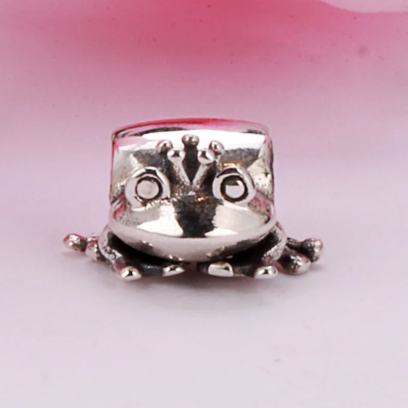 Authentic 925 Sterling Silver Beads New Frog Prince Fashion Retro Beaded Fit Original Pandora Bracelet For Women Diy Jewelry
Authentic 925 Sterling Silver Beads New Frog Prince Fashion Retro Beaded Fit Original Pandora Bracelet For Women Diy Jewelry