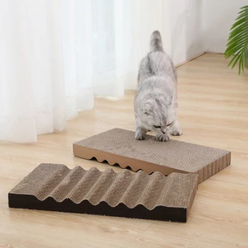 JORMEL Washboard Shape Cat Toys Cat Scratch Board Pad Scratching Posts Cats Corrugated Paper Pad Cats Grinding Nail Scraper Mat
JORMEL Washboard Shape Cat Toys Cat Scratch Board Pad Scratching Posts Cats Corrugated Paper Pad Cats Grinding Nail Scraper Mat