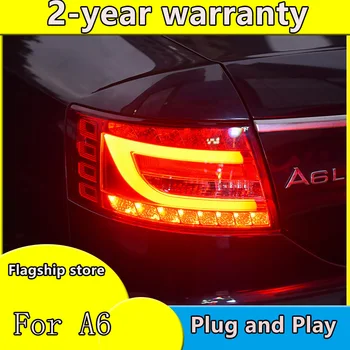 Car Styling for Audi A6 rear Lights 2005-2008 led TailLight for A6 Rear Lamp DRL+Brake+Park+Signal Taillight assembly
Car Styling for Audi A6 rear Lights 2005-2008 led TailLight for A6 Rear Lamp DRL+Brake+Park+Signal Taillight assembly