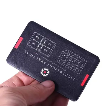 1set Card cartridge Memory Card Case Holder For Micro And Standard SD Card Storage Holder black
1set Card cartridge Memory Card Case Holder For Micro And Standard SD Card Storage Holder black