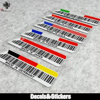 NO.LN256 Barcode Design Made in Series MOTO GP Reflective Sticker Car Sticker Decals Racing Motorcycle Windshield Bike Tank cup
NO.LN256 Barcode Design Made in Series MOTO GP Reflective Sticker Car Sticker Decals Racing Motorcycle Windshield Bike Tank cup