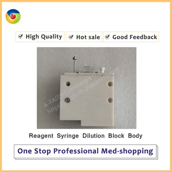 Used ABX M60 MICROS60 hematology analyzer reagent Syringe Dilution block body/reagent dispenser pump block
Used ABX M60 MICROS60 hematology analyzer reagent Syringe Dilution block body/reagent dispenser pump block