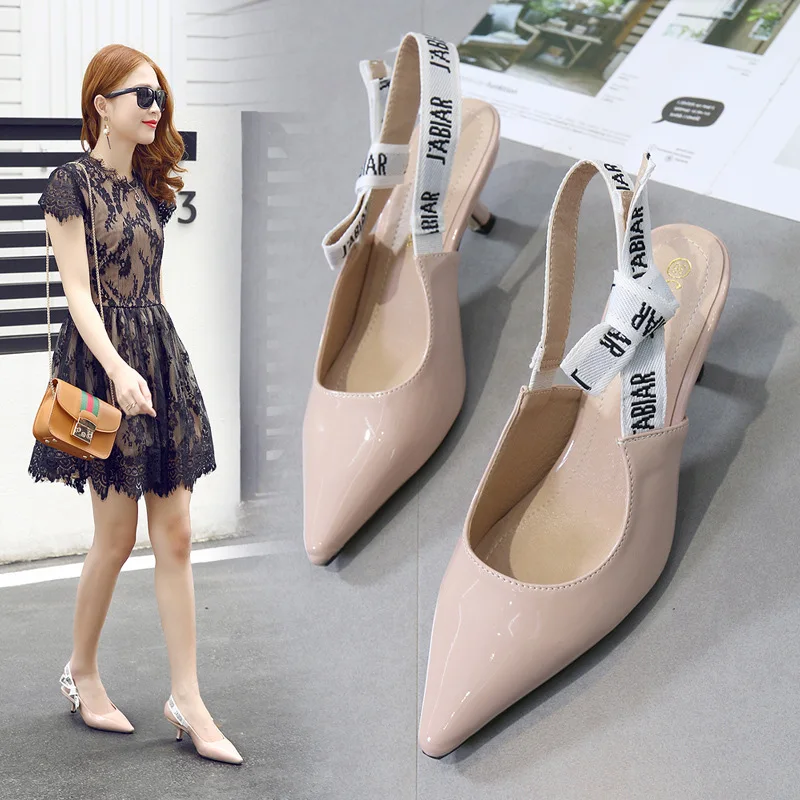Hot Selling Popular 2019 New Style Europe And America Summer Thin Heeled Bandage Cloth Cutout-Back Pointed Shallow Mouth Bow San
Hot Selling Popular 2019 New Style Europe And America Summer Thin Heeled Bandage Cloth Cutout-Back Pointed Shallow Mouth Bow San