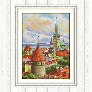 Church Embroidery Kits Cross Stitch Package 14ct 11ct Count Print Canvas DIY Crafts Needlework Embroidery Patterns Home Decor
Church Embroidery Kits Cross Stitch Package 14ct 11ct Count Print Canvas DIY Crafts Needlework Embroidery Patterns Home Decor