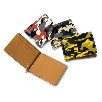 KANDRA Ultrathin Men Travel Army Camouflage Money Clip Bar Wallet Ticket Wallet Credit Card ID Holder Case Bifold Wholesale W626 
KANDRA Ultrathin Men Travel Army Camouflage Money Clip Bar Wallet Ticket Wallet Credit Card ID Holder Case Bifold Wholesale W626