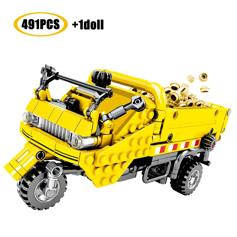 491pcs Building Blocks Technic ing car Tricycle Creator APP Remote Control Car Bricks Toys Gifts For Children
491pcs Building Blocks Technic ing car Tricycle Creator APP Remote Control Car Bricks Toys Gifts For Children