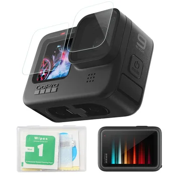 Tempered Glass Screen Protector for GoPro Hero 9 Black Lens Protection Protective Film for Gopro9 Go pro 9 Camera Accessories 
Tempered Glass Screen Protector for GoPro Hero 9 Black Lens Protection Protective Film for Gopro9 Go pro 9 Camera Accessories