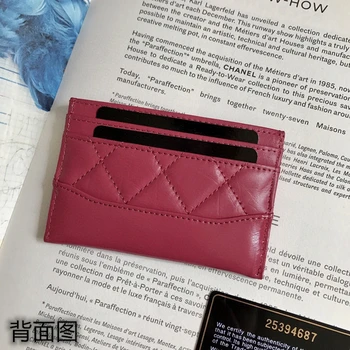 New Arrive Women's Genuine Leather Card Holder Fashion Lady Card ID Holders Brand Business Card Holder High Quality
New Arrive Women's Genuine Leather Card Holder Fashion Lady Card ID Holders Brand Business Card Holder High Quality