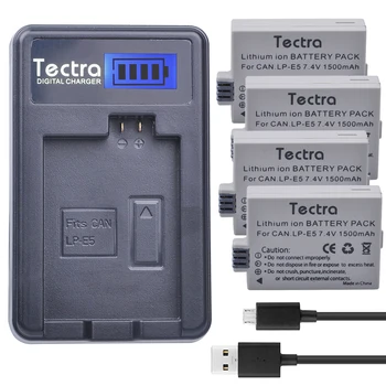 4pc LP-E5 LPE5 LP E5 Camera Battery Pack+LCD USB Charger for Canon EOS Rebel XS,Rebel T1i,Rebel XSi,1000D,500D,450D
4pc LP-E5 LPE5 LP E5 Camera Battery Pack+LCD USB Charger for Canon EOS Rebel XS,Rebel T1i,Rebel XSi,1000D,500D,450D