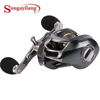 Sougayilang Baitcasting Fishing Reel 7.0:1 High Speed Casting Fishing Wheel Reel Water Drop Wheel Fiber Drag Coil 
Sougayilang Baitcasting Fishing Reel 7.0:1 High Speed Casting Fishing Wheel Reel Water Drop Wheel Fiber Drag Coil