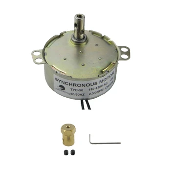 CHANCS Electric Synchron Motor TYC-50 110V/220V 2.5-3RPM Coupler Connector With 7mm Flexible Coupling For Cup Turner
CHANCS Electric Synchron Motor TYC-50 110V/220V 2.5-3RPM Coupler Connector With 7mm Flexible Coupling For Cup Turner