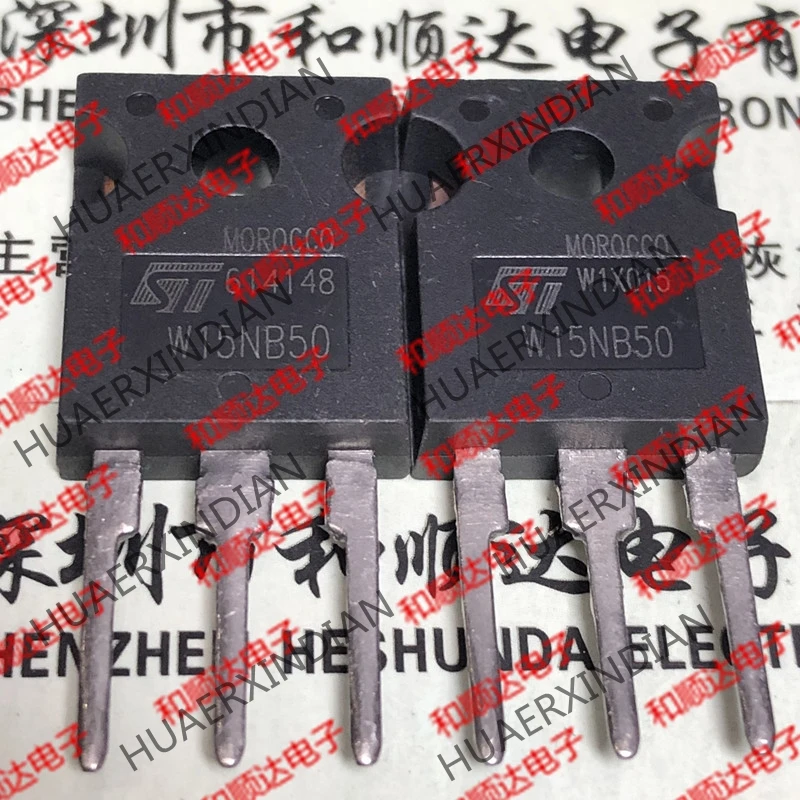 5pcs STW15NB50 W15NB50 TO-247