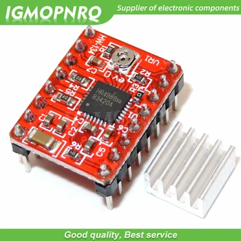 5pcs A4988 Driver Module Stepper Motor Driver with Heatsink for Reprap Pololu 3D Printer Red 3D Printer Module
5pcs A4988 Driver Module Stepper Motor Driver with Heatsink for Reprap Pololu 3D Printer Red 3D Printer Module