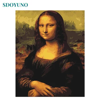 SDOYUNO 60x75cm DIY Oil Painting By Numbers Smile of Mona Lisa Picture By Numbers On Canvas Frameless Figure Home Decor
SDOYUNO 60x75cm DIY Oil Painting By Numbers Smile of Mona Lisa Picture By Numbers On Canvas Frameless Figure Home Decor