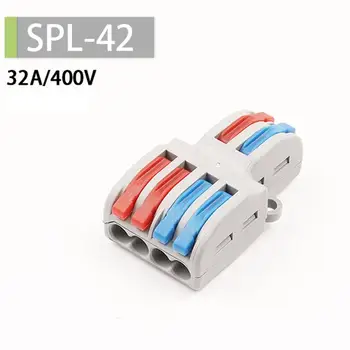 Mini Fast Wire Connector Universal Wiring Cable Connector Push-in Conductor Terminal Block Hard Wire Connector
Mini Fast Wire Connector Universal Wiring Cable Connector Push-in Conductor Terminal Block Hard Wire Connector