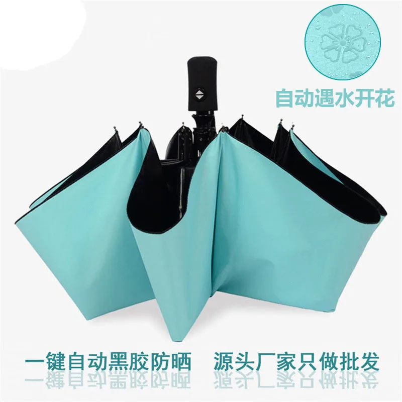 Water Open All-Weather Umbrella Creative Fully Automatic Folding Parasol Sun-resistant Parasol Gift Advertisement Umbrella Custo
Water Open All-Weather Umbrella Creative Fully Automatic Folding Parasol Sun-resistant Parasol Gift Advertisement Umbrella Custo