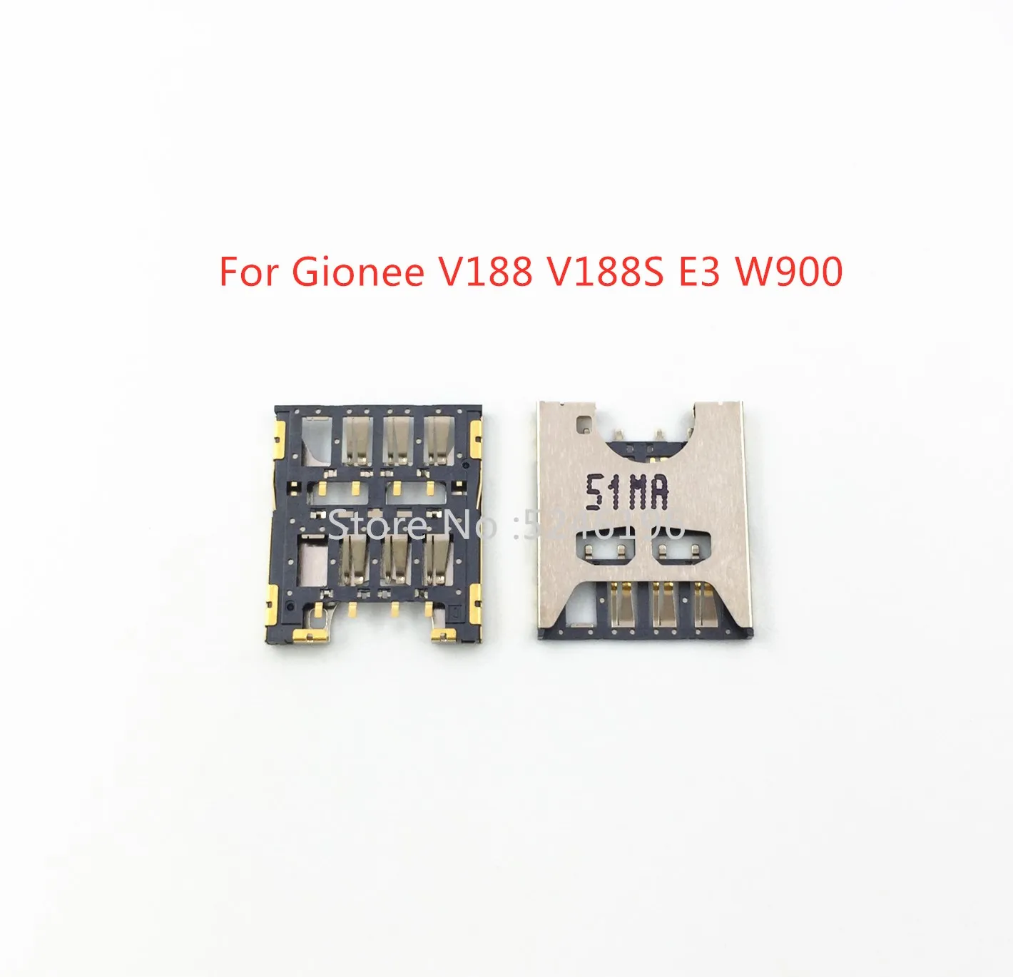 2-10Pcs For Gionee GN151 GN152 F100 V188 V188S V183 V185 GN810 W900 M3 E3 Sim Card Reader Tray Card Holder Slot Repair Parts
2-10Pcs For Gionee GN151 GN152 F100 V188 V188S V183 V185 GN810 W900 M3 E3 Sim Card Reader Tray Card Holder Slot Repair Parts