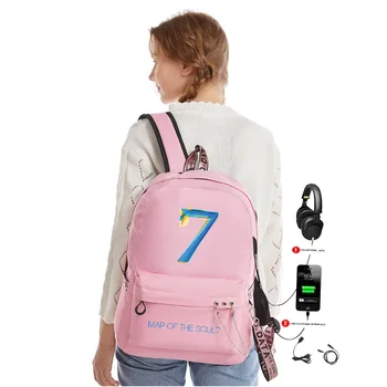 High Quality Bangtan Boys Backpack Women's Backpack Mens Laptop knapsack School Bags for Teenage Map of Soul 7 Travel Girls Bags
High Quality Bangtan Boys Backpack Women's Backpack Mens Laptop knapsack School Bags for Teenage Map of Soul 7 Travel Girls Bags