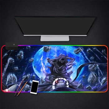 Anime Naruto RGB Gaming Mouse Pad Gamer Computer Mousepad Backlit Mause Large Desk Keyboard LED Mice Mat
Anime Naruto RGB Gaming Mouse Pad Gamer Computer Mousepad Backlit Mause Large Desk Keyboard LED Mice Mat
