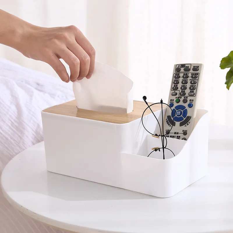 New Style Simple Fashion Bamboo Tissue Box Multi-functional Living Room Paper Extraction Box Household Cosmetics Storage Tissue
New Style Simple Fashion Bamboo Tissue Box Multi-functional Living Room Paper Extraction Box Household Cosmetics Storage Tissue