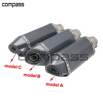 51mm Inlet Motorcycle Motorbike Escape Moto AkYoshimura Exhaust Muffler NMAX EXC ER6N R6 R15 TMAX500 Racing
51mm Inlet Motorcycle Motorbike Escape Moto AkYoshimura Exhaust Muffler NMAX EXC ER6N R6 R15 TMAX500 Racing