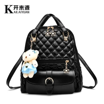 100% Genuine leather Women backpack 2020 New wave of female students backpack spring and summer fashion casual Bear
100% Genuine leather Women backpack 2020 New wave of female students backpack spring and summer fashion casual Bear