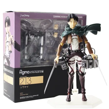 14cm Attack on Titan Figures Figma 213 Levi Ackerman PVC Action Figure Anime Model Toy
14cm Attack on Titan Figures Figma 213 Levi Ackerman PVC Action Figure Anime Model Toy