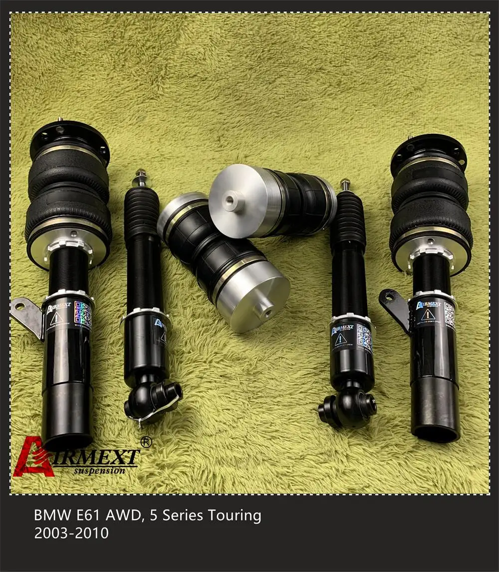For BMW 5 Series Touring E61 AWD (2003-2010)/AIRMEXT airstrut / Air suspension kit/ coilover air spring assembly /Auto parts/
For BMW 5 Series Touring E61 AWD (2003-2010)/AIRMEXT airstrut / Air suspension kit/ coilover air spring assembly /Auto parts/