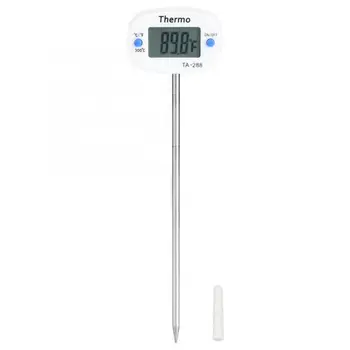 Digital Food Thermometer Stainless Steel Probe Digital Barbecue Thermometer Temperature Test Tool
Digital Food Thermometer Stainless Steel Probe Digital Barbecue Thermometer Temperature Test Tool