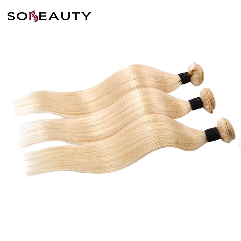 Sobeauty Straight Hair Extension 613 Blonde Bundles Mongolian Machine Made Remy Hair Weave Human Hair Bundles 12-26 Inch
Sobeauty Straight Hair Extension 613 Blonde Bundles Mongolian Machine Made Remy Hair Weave Human Hair Bundles 12-26 Inch