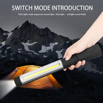 LED Flashlight COB High Power Rechargeable Work Light Slim USB Inspection Light LED Work Lamp Flashlight
LED Flashlight COB High Power Rechargeable Work Light Slim USB Inspection Light LED Work Lamp Flashlight