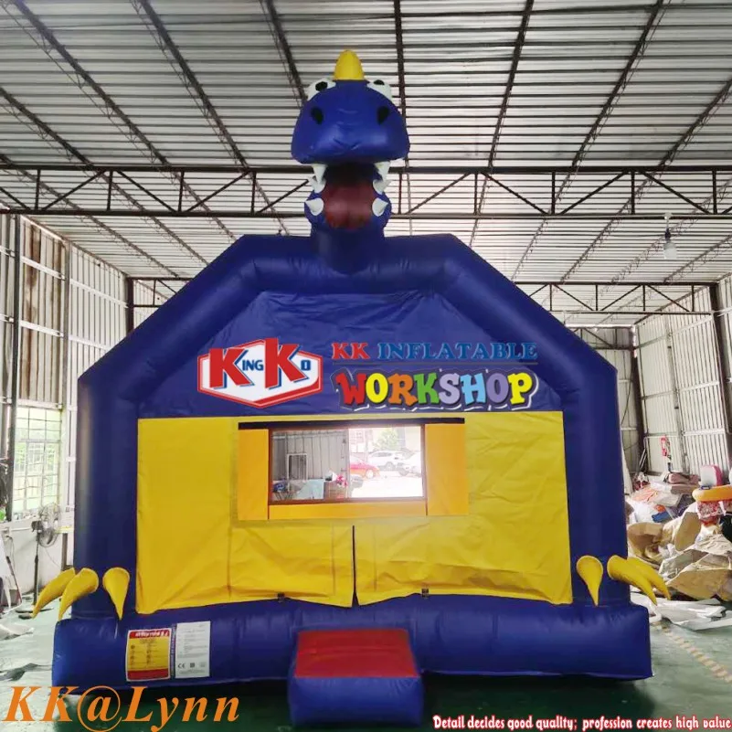 Deep Blue Dino Dinosaur Bouncer Jumping Castle Jump Hounce Kids Moonwalk Inflatables
Deep Blue Dino Dinosaur Bouncer Jumping Castle Jump Hounce Kids Moonwalk Inflatables